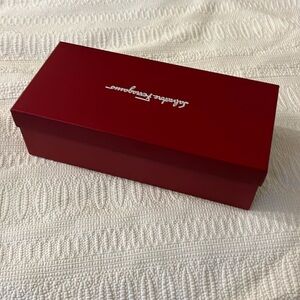 Ferregamo box and dust bag